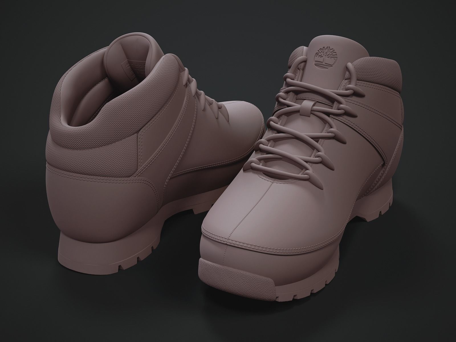 Timberland Euro Sprint Hiker Boot-3d printable 3D print model_3