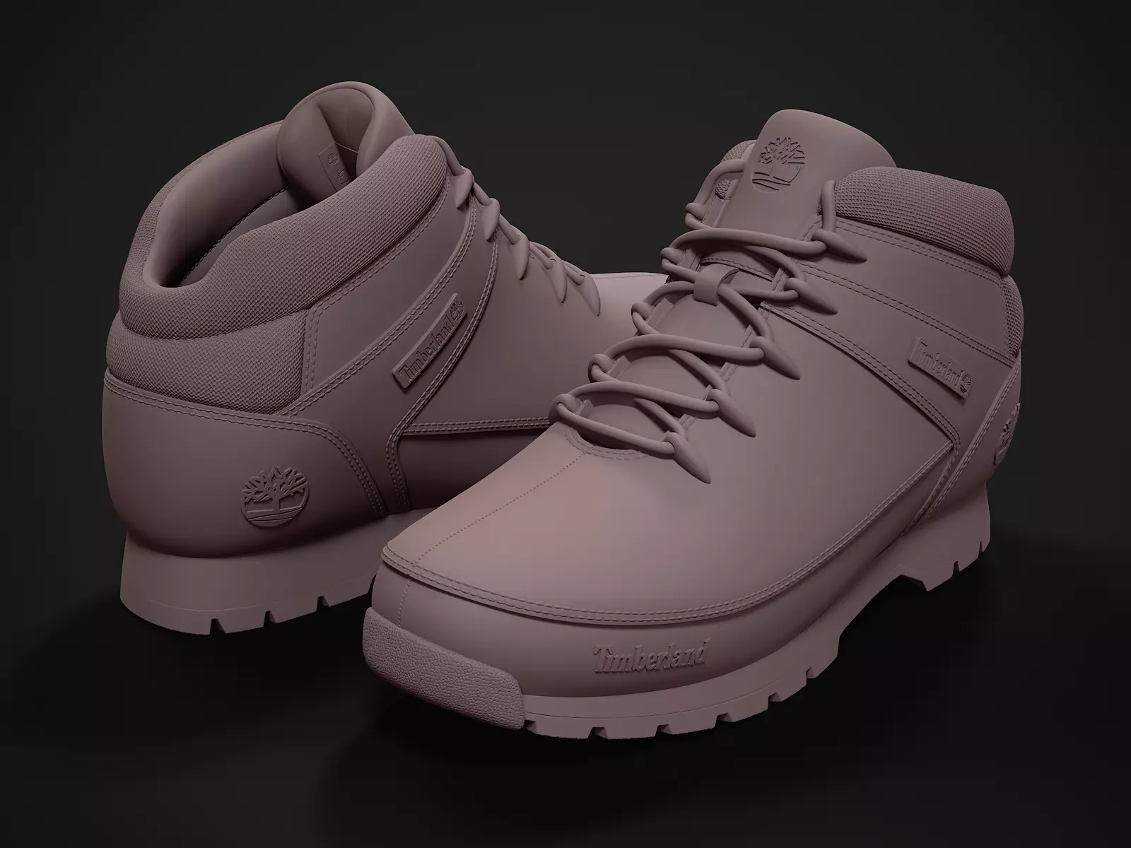 Timberland Euro Sprint Hiker Boot-3d printable 3D print model_0