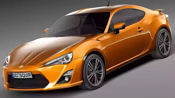 Toyota GT 86 2013 3D model