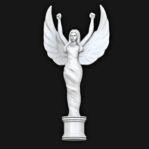 Trophy Angel of Victory 3D print model_2