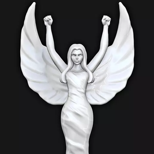 Trophy Angel of Victory 3D print model_0