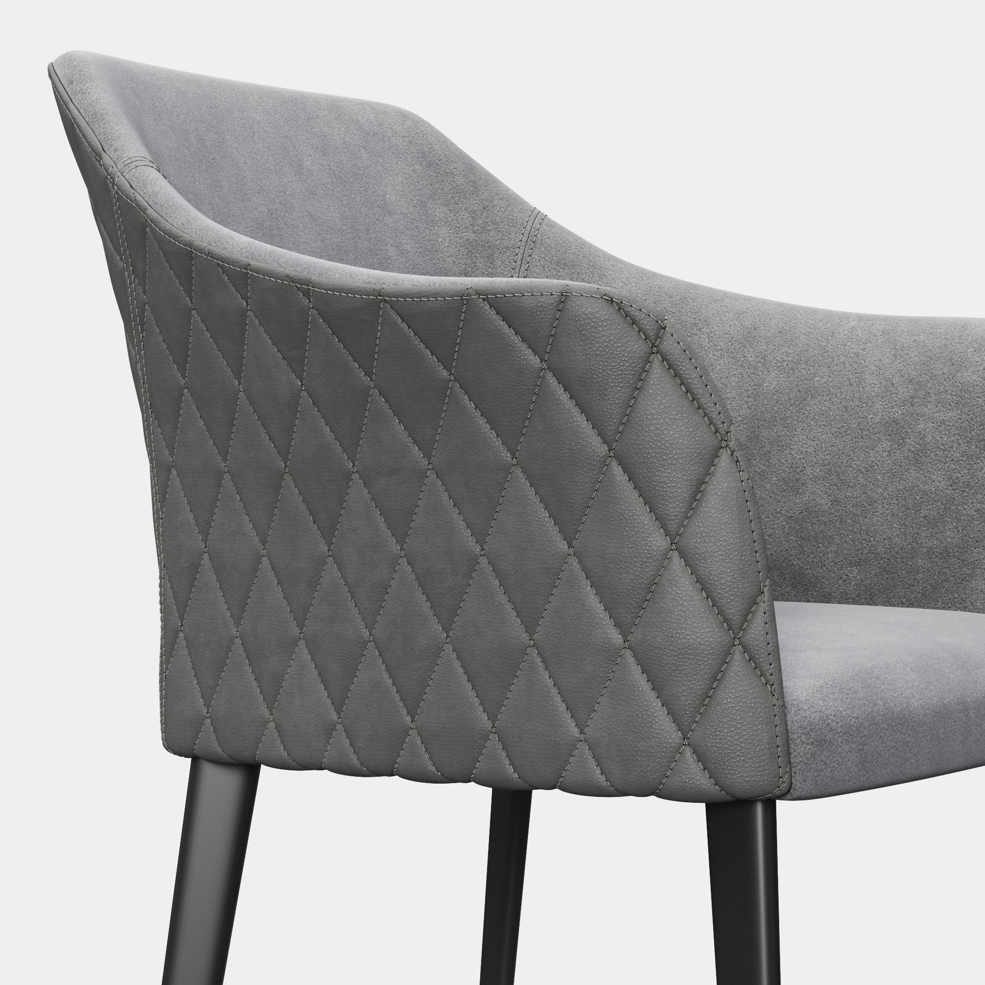 Riflessi Carmen Chair Low-poly 3D model_4