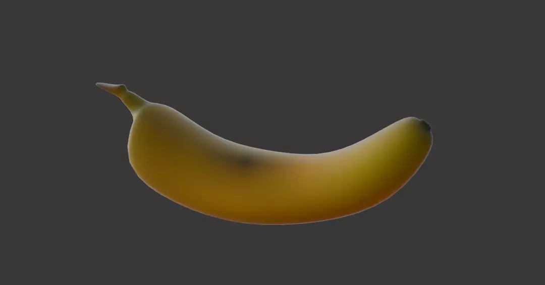 banan 3D model