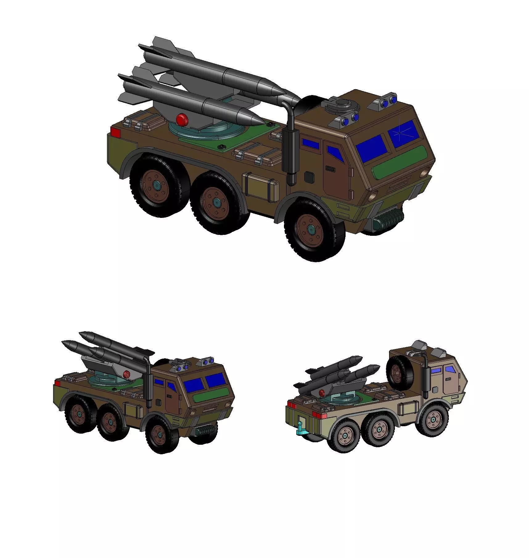 Mobility Artillery 3D print model