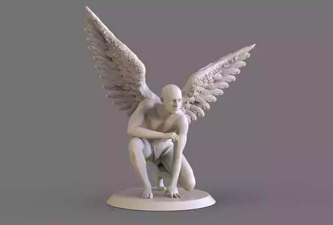 Fallen Angel Sculpture 