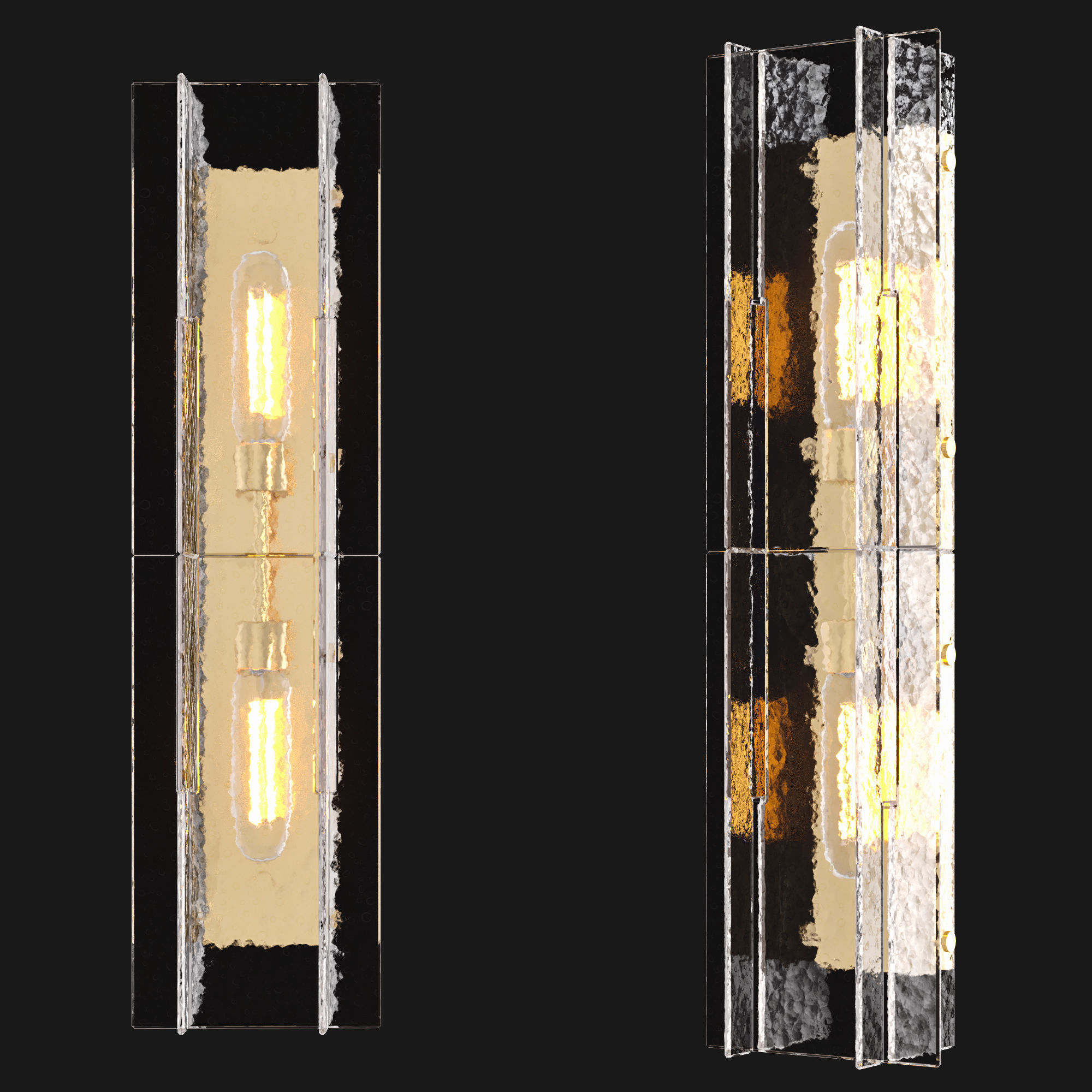 RH LATTICE SCONCE 3D model_1