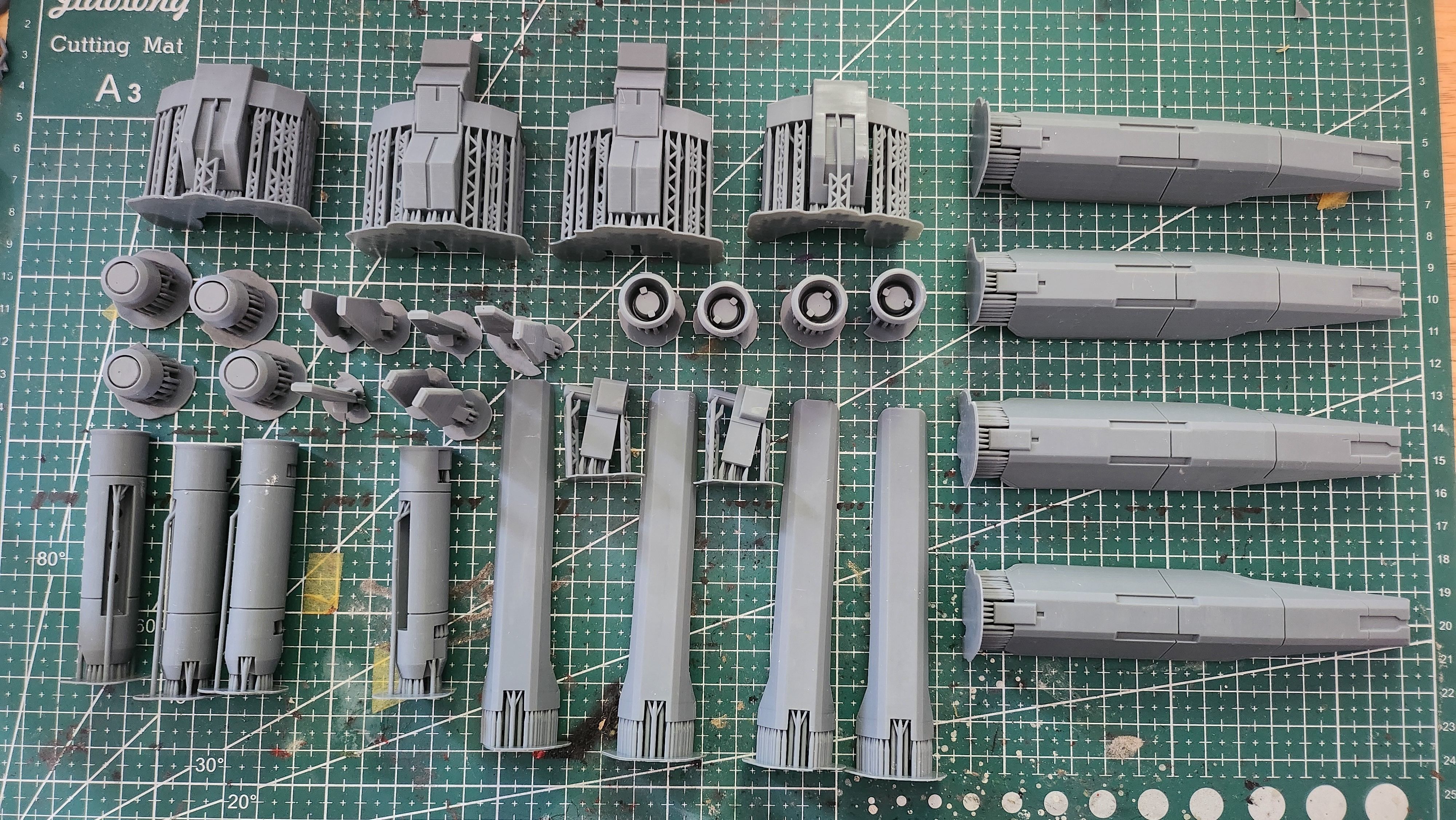 Gundam Kyrios GUST Conversion Kit 1I100 Scale  3D Print Files 3D print model_14