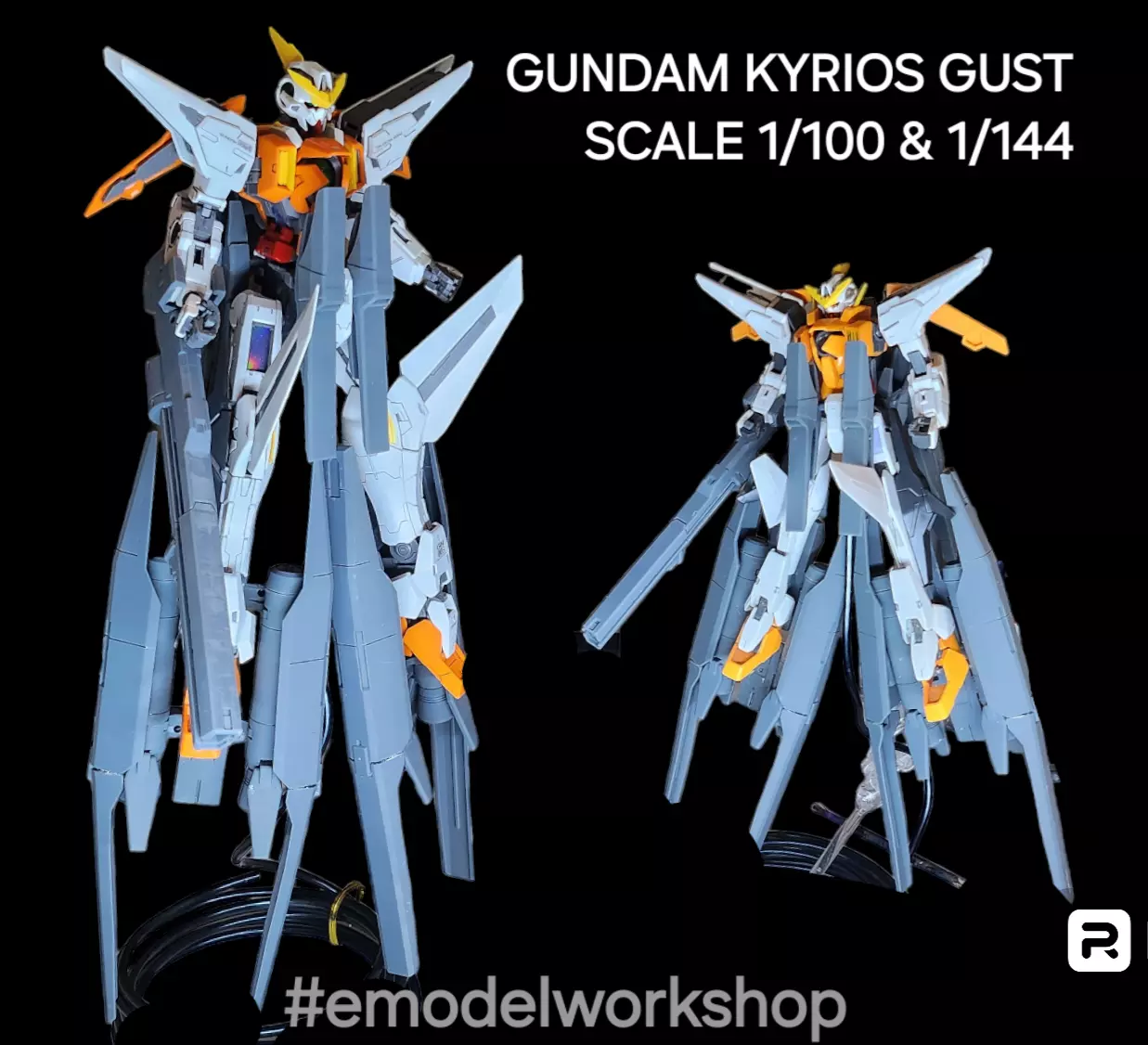 Gundam Kyrios GUST Conversion Kit 1I100 Scale  3D Print Files 3D print model_0