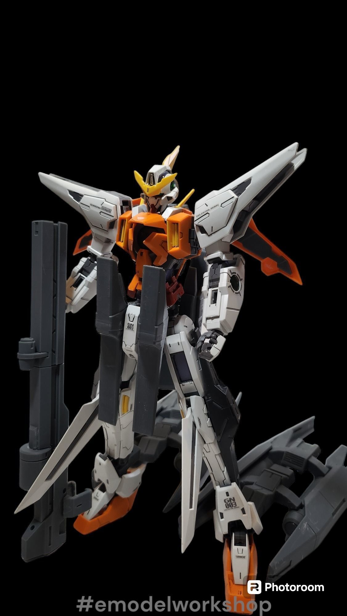 Gundam Kyrios GUST Conversion Kit 1I100 Scale  3D Print Files 3D print model_10