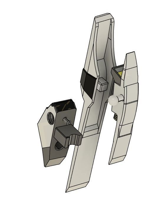 Gundam Kyrios GUST Conversion Kit 1I144 Scale  3D Print Files 3D print model_30