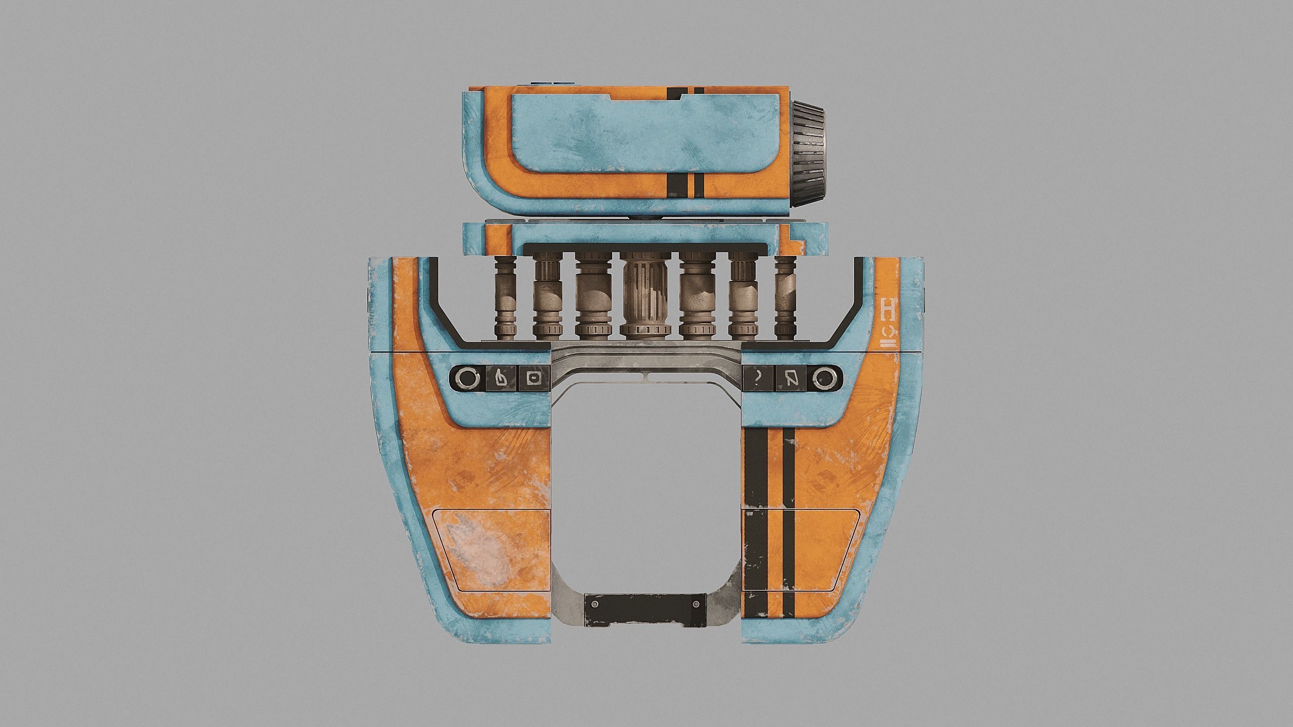 Osha Pip Droid - Star Wars Acolyte 3D model_4