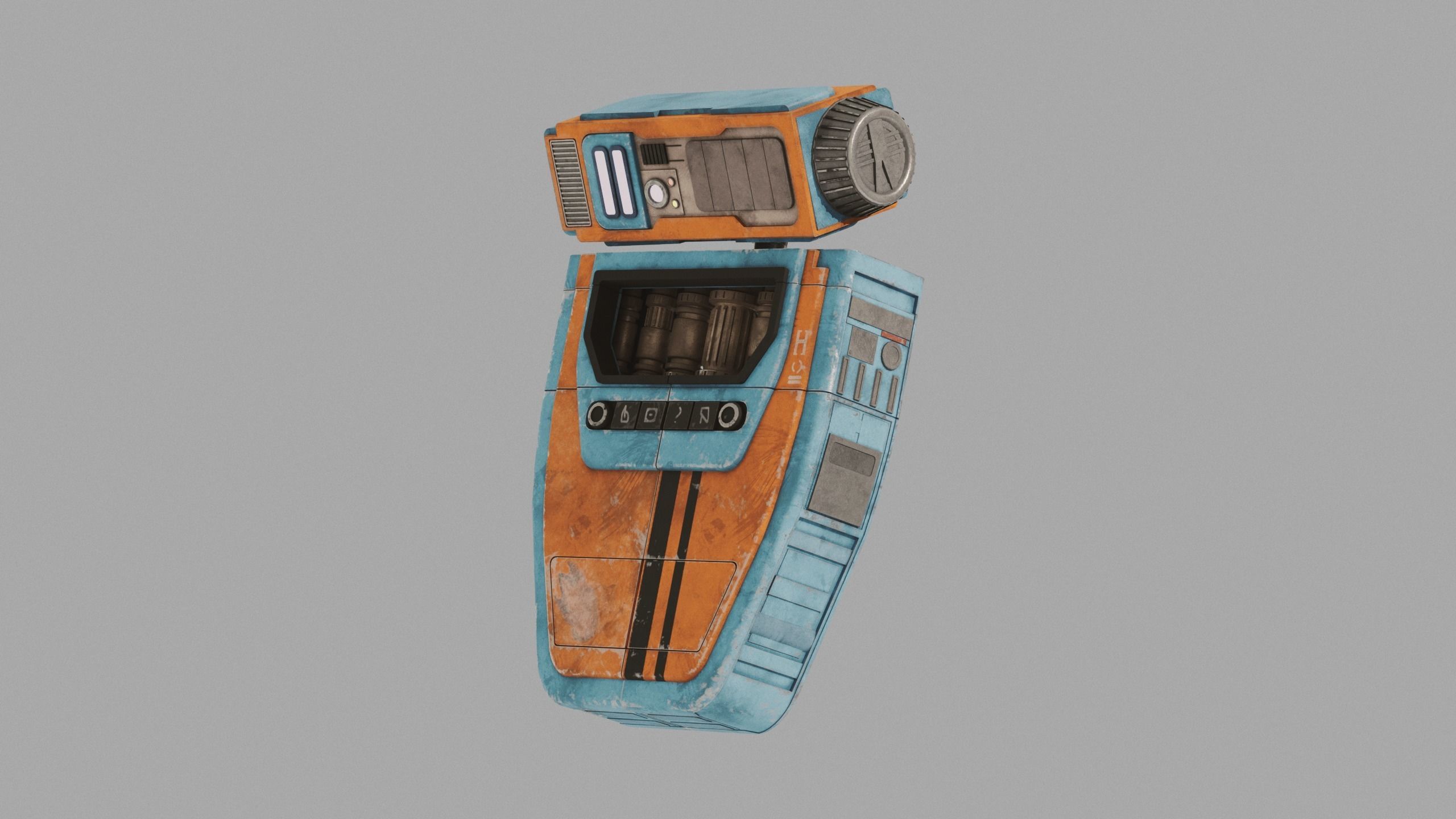 Osha Pip Droid - Star Wars Acolyte 3D model_3