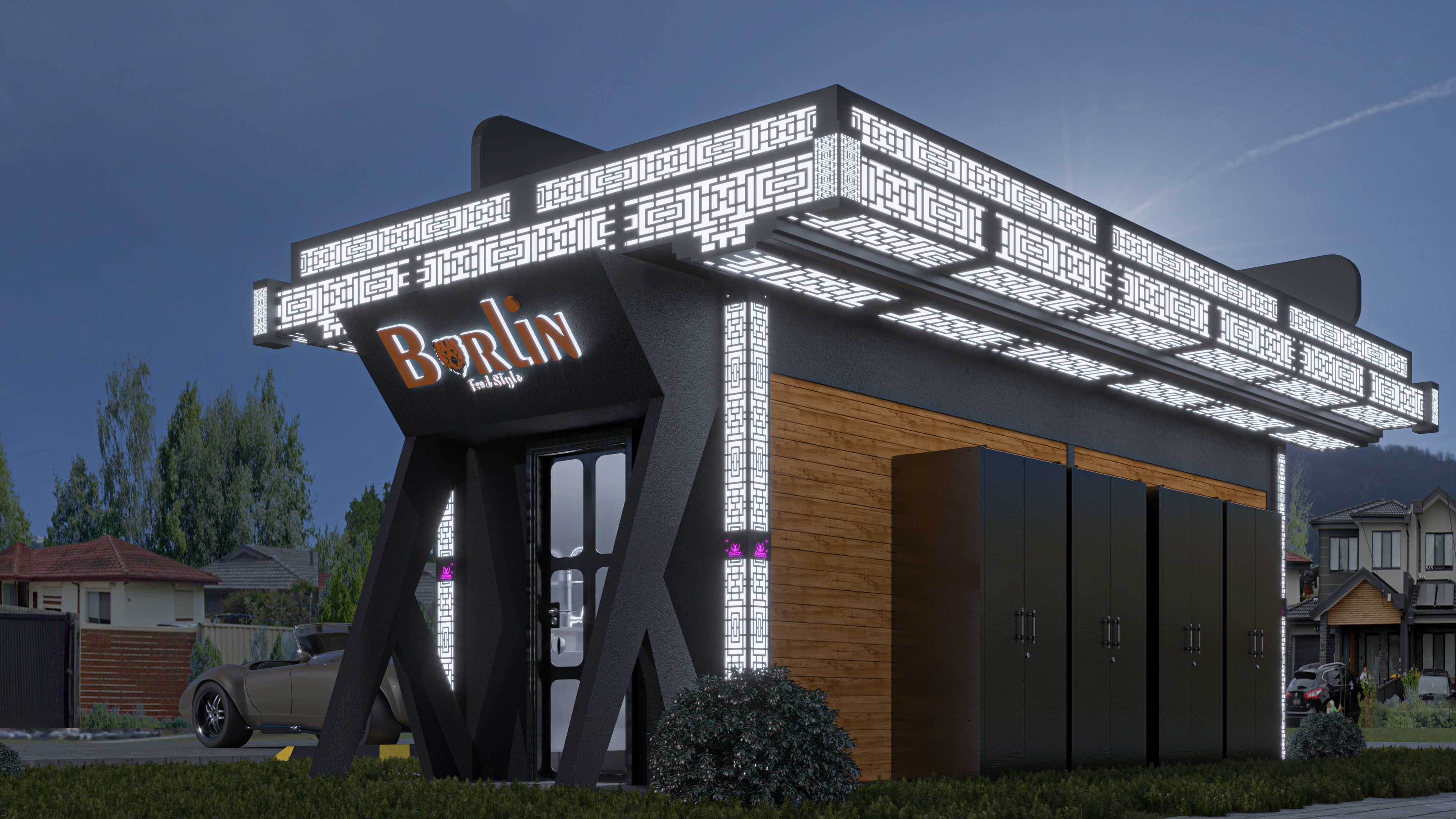 CONTAINER FOOD TRUCK IMMBIS BERLIN 3D model_52