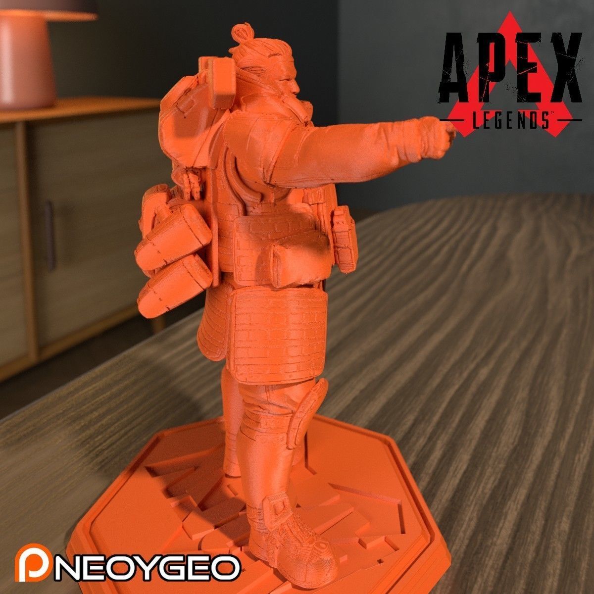 GIBRALTER SHIELDED FORTRESS - APEX LEGENDS 3D print model_2