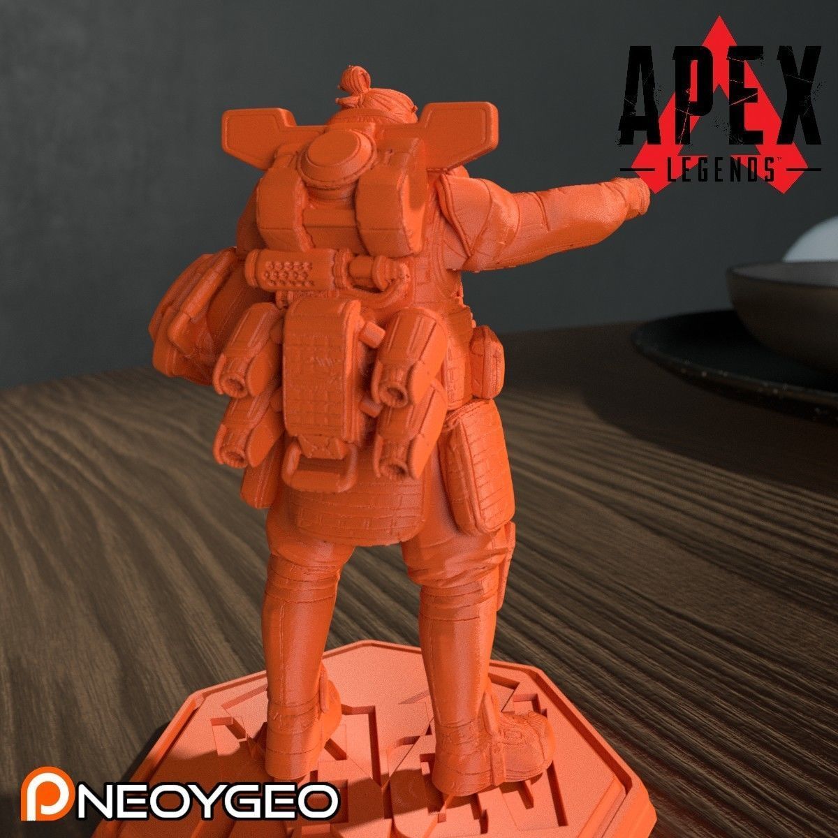 GIBRALTER SHIELDED FORTRESS - APEX LEGENDS 3D print model_4