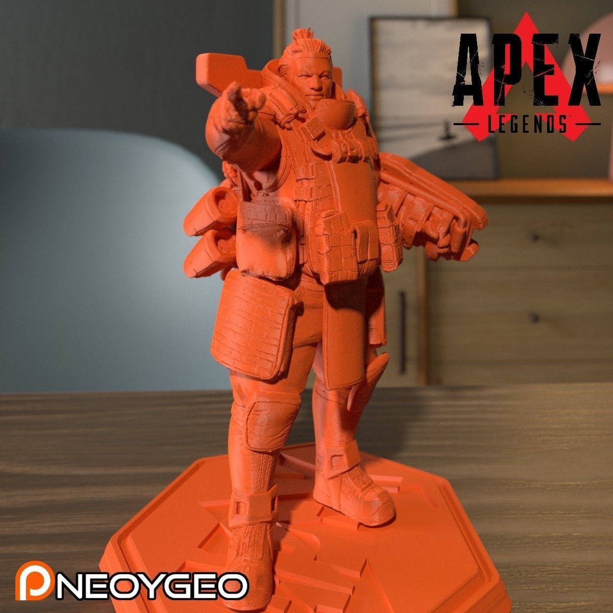 GIBRALTER SHIELDED FORTRESS - APEX LEGENDS 3D print model_1