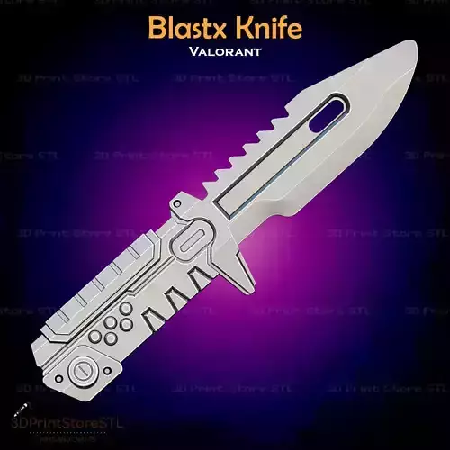 Blastx Knife Cosplay Valorant - STL File