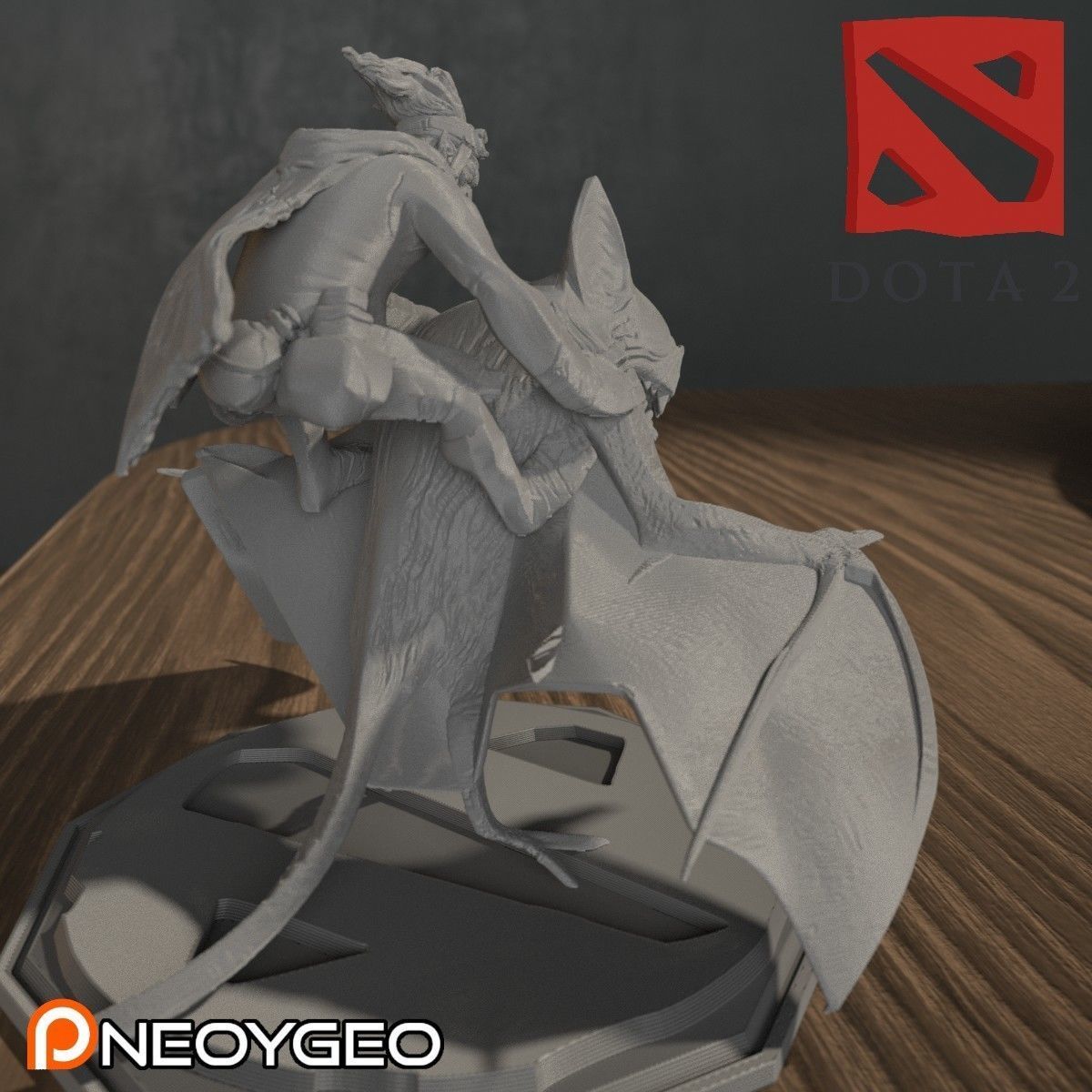 BATRIDER - DOTA 2 3D print model_4