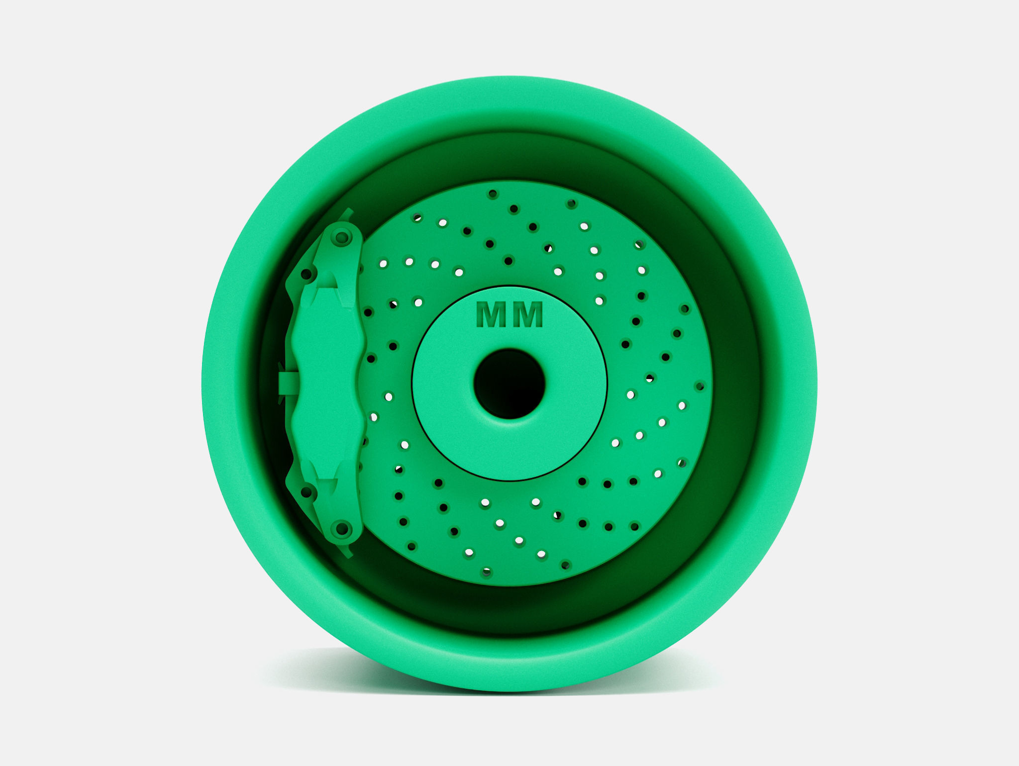 15x10 Keystone Klassic Wheel and Brake 3D print model_2