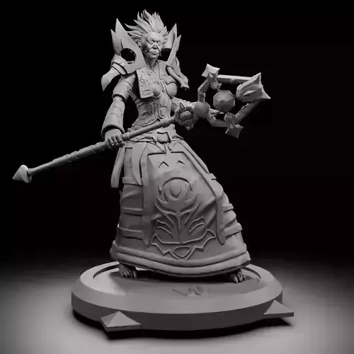 Female Undead Priest - World of Warcraft