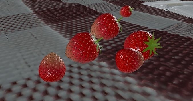 Strawberry 3D model