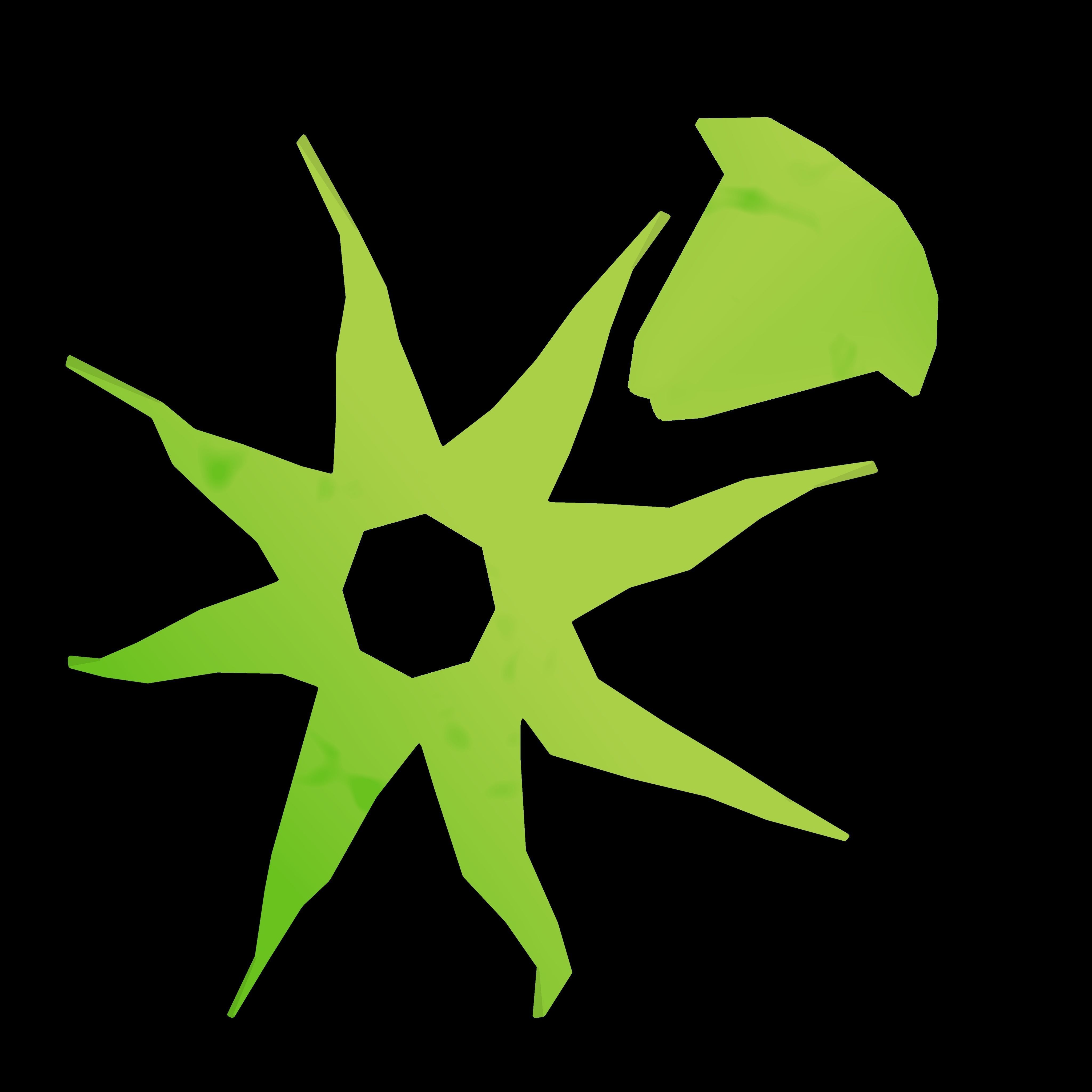 Strawberry 3D model_10