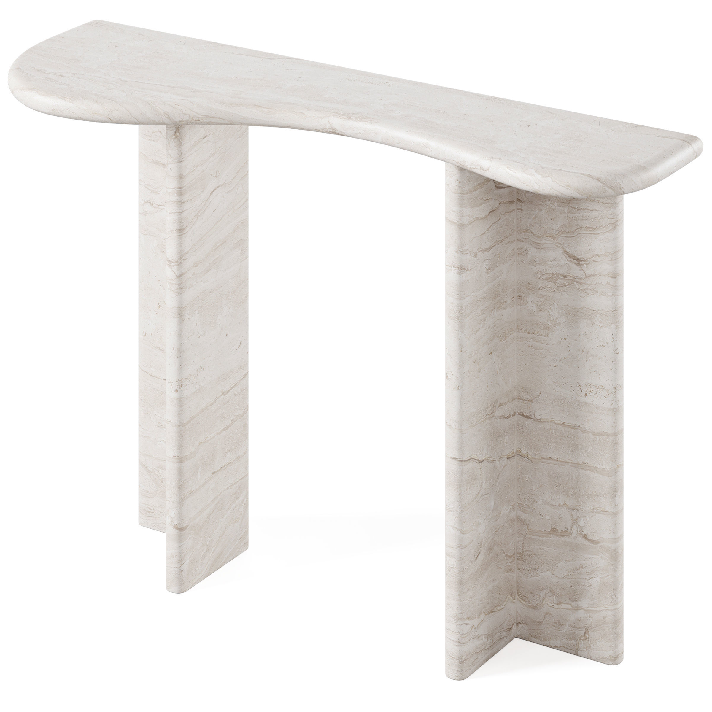 Console table FARAH by Kasbah design 3D model_1