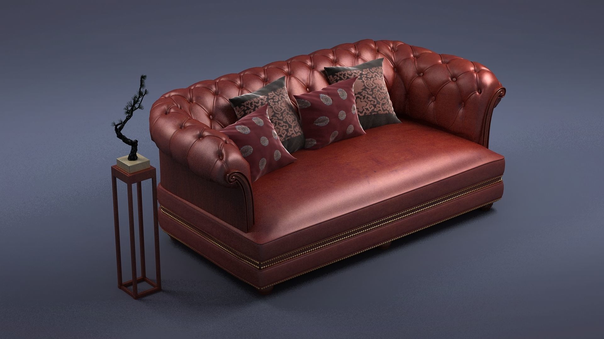 cabinet cabinet wardrobe sofa bed table bookshelve 3D model_2