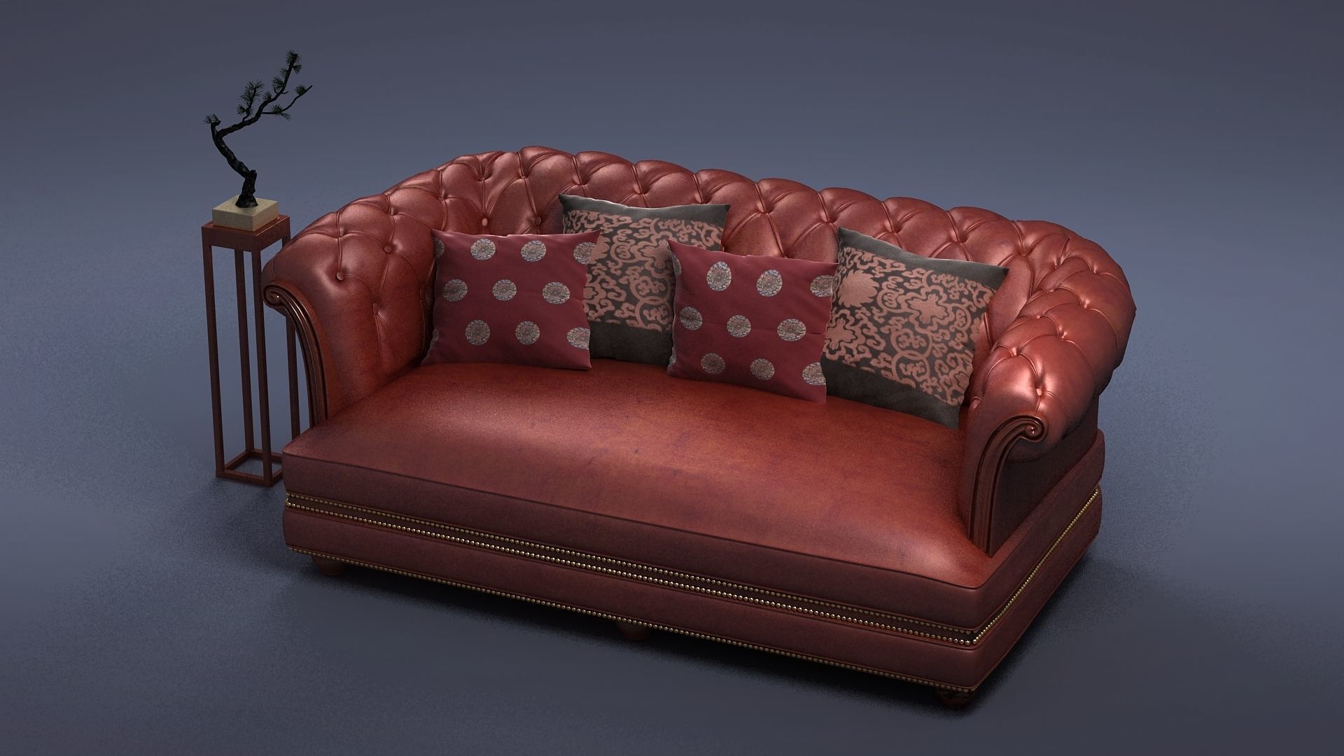 cabinet cabinet wardrobe sofa bed table bookshelve 3D model_1