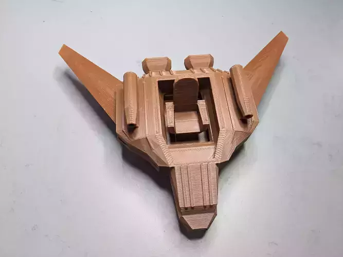 Swing Wing Flyer - Easy Model - With Blender File 3D print model