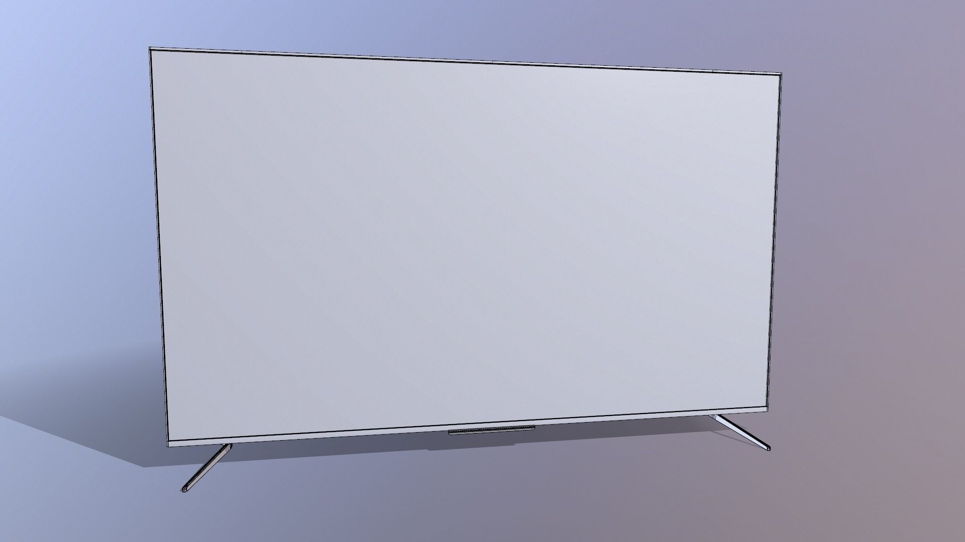 LED Monitor 3D model_11