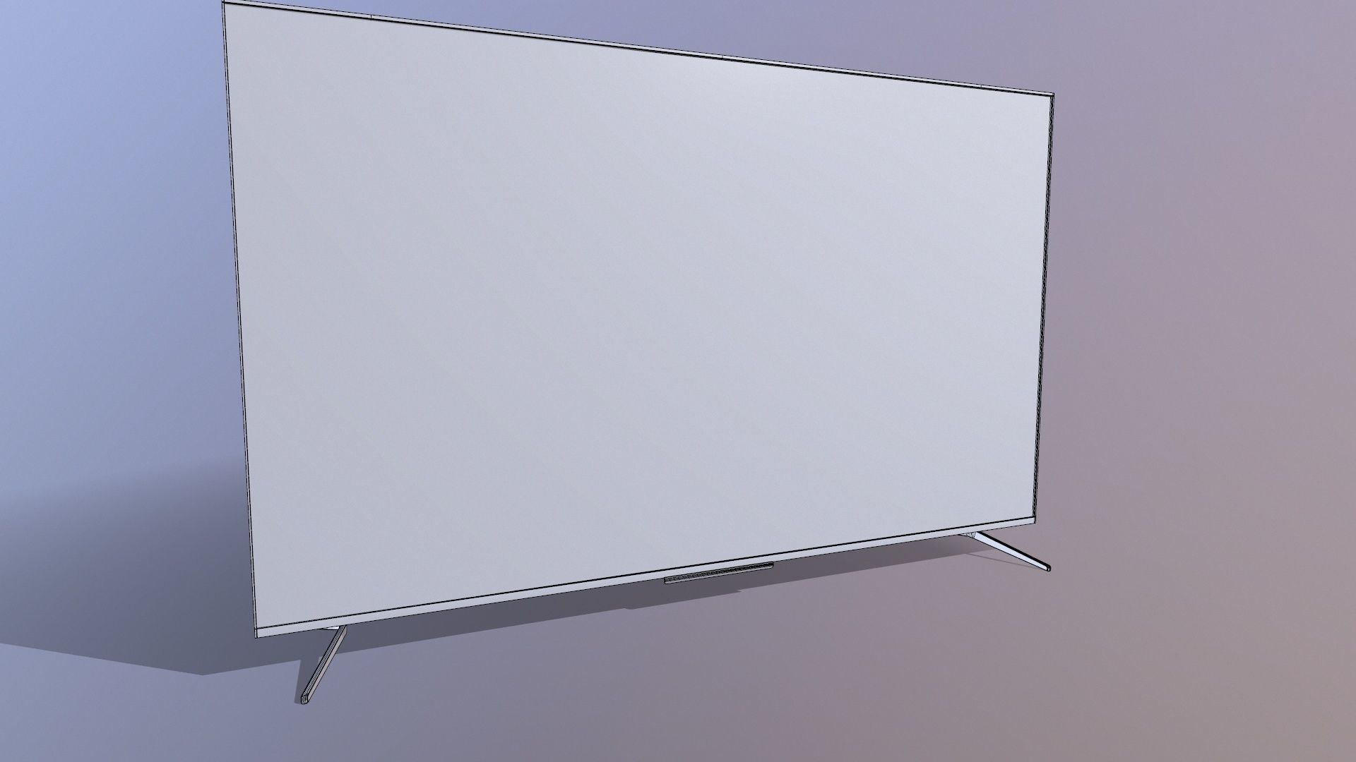 LED Monitor 3D model_10