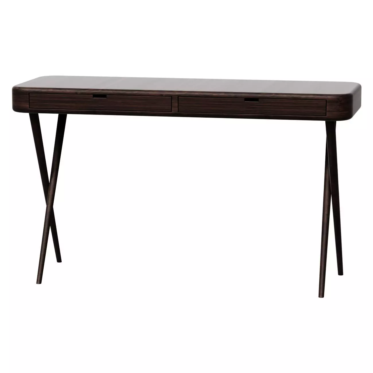 Vanity Console - Canna Di Fucile Walnut 3D model_0