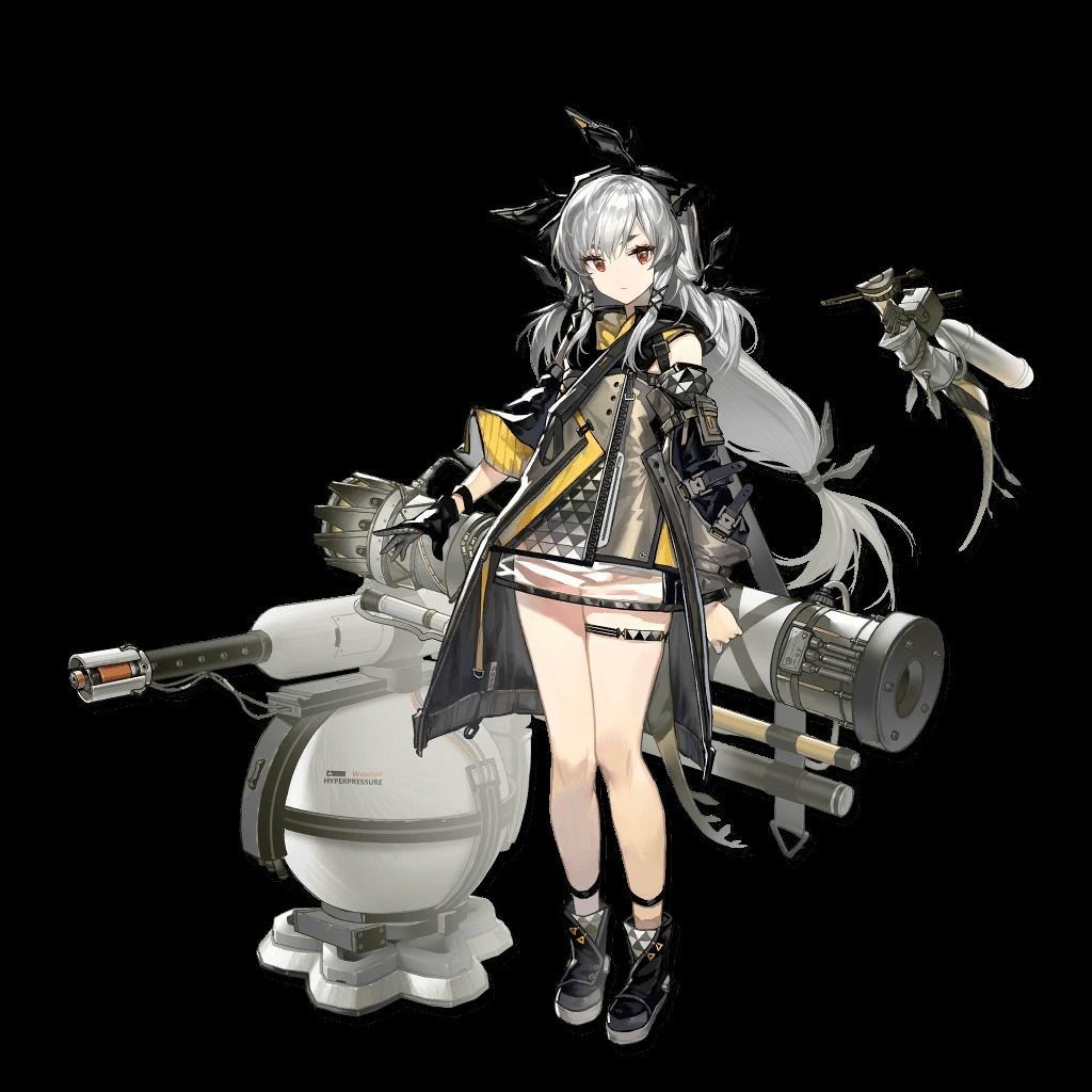 Weedy Cannon from Arknights 3D print model_4