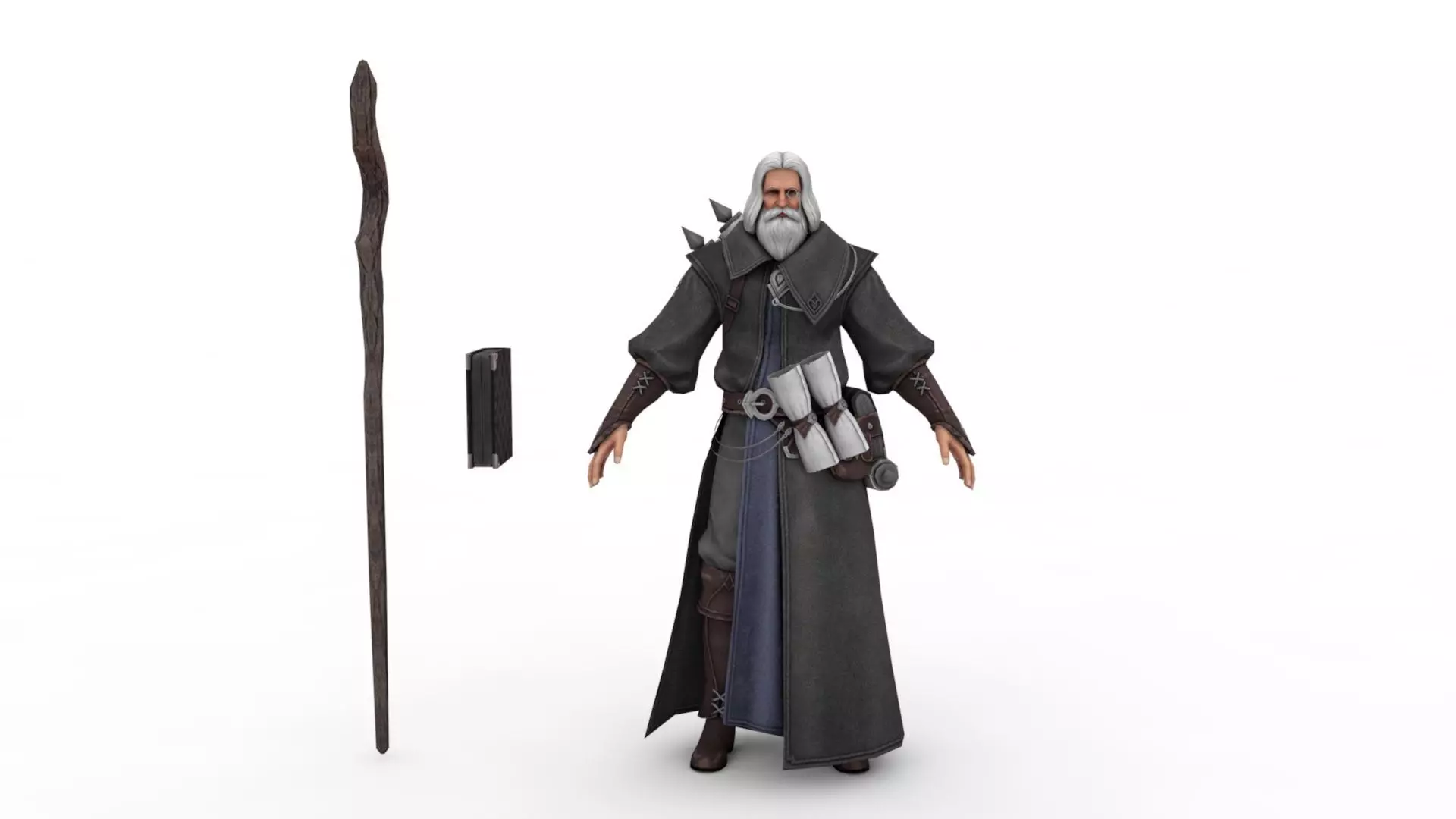 wizard 3D model_0