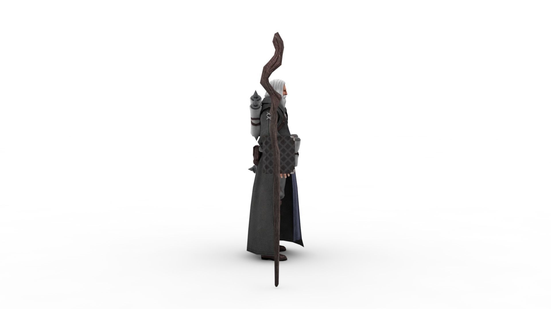 wizard 3D model_2