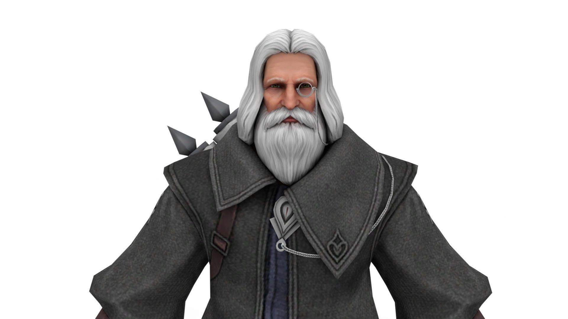 wizard 3D model_4