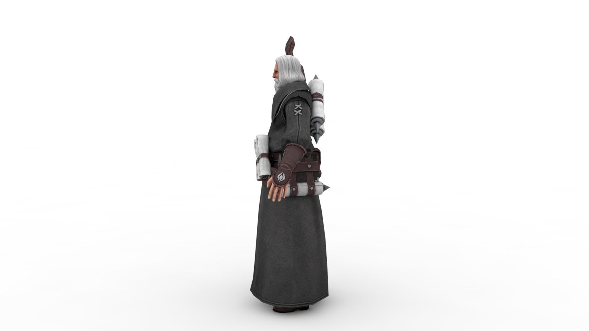 wizard 3D model_1
