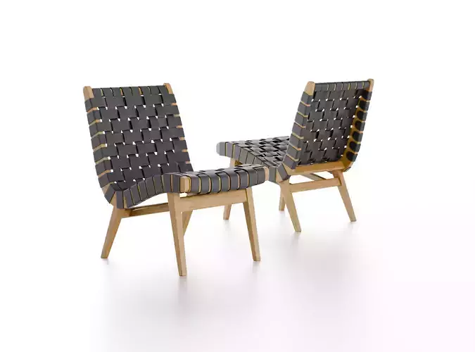 Risom Outdoor Lounge Chair