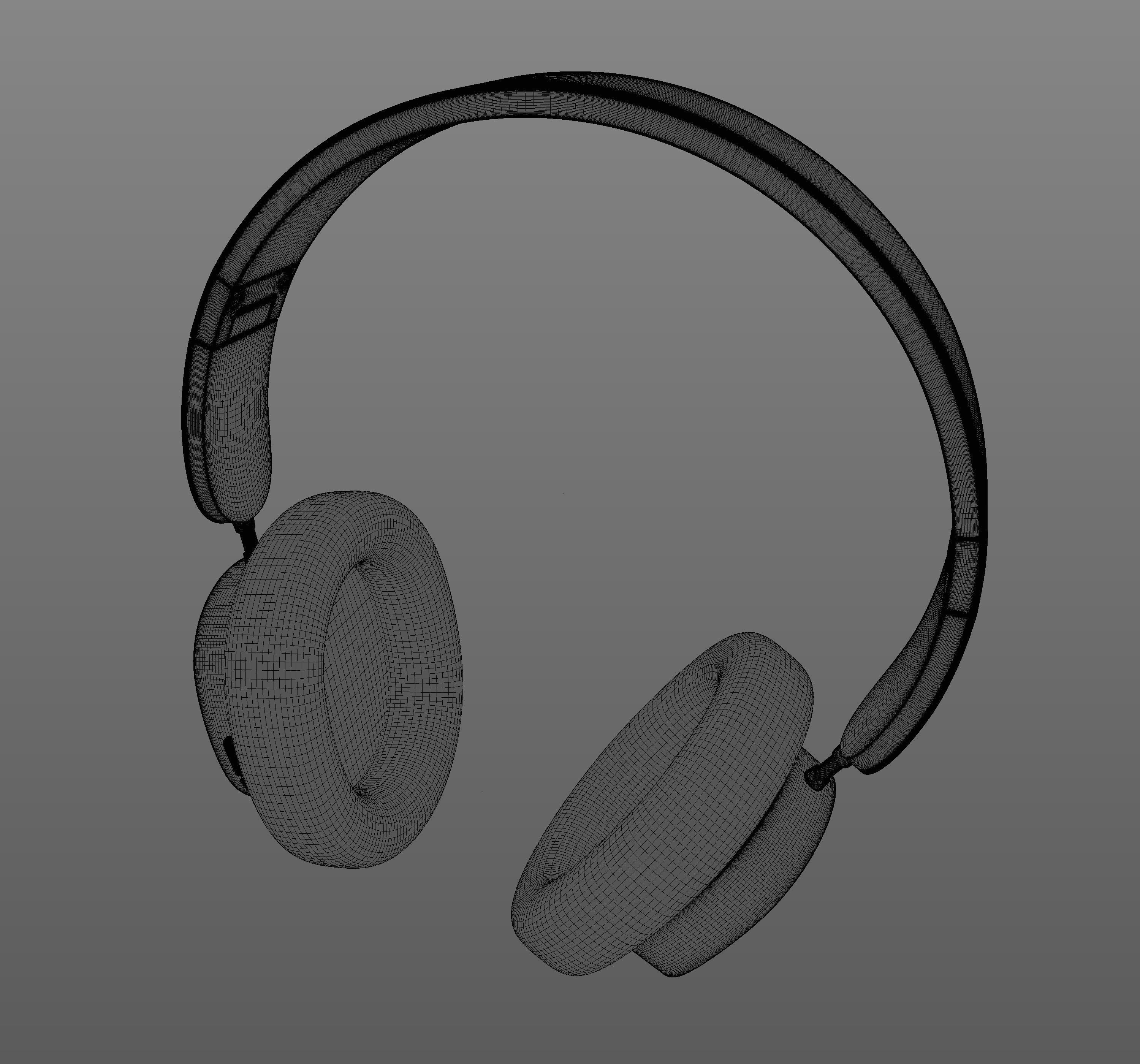 Wireless Headphones 3D model_8