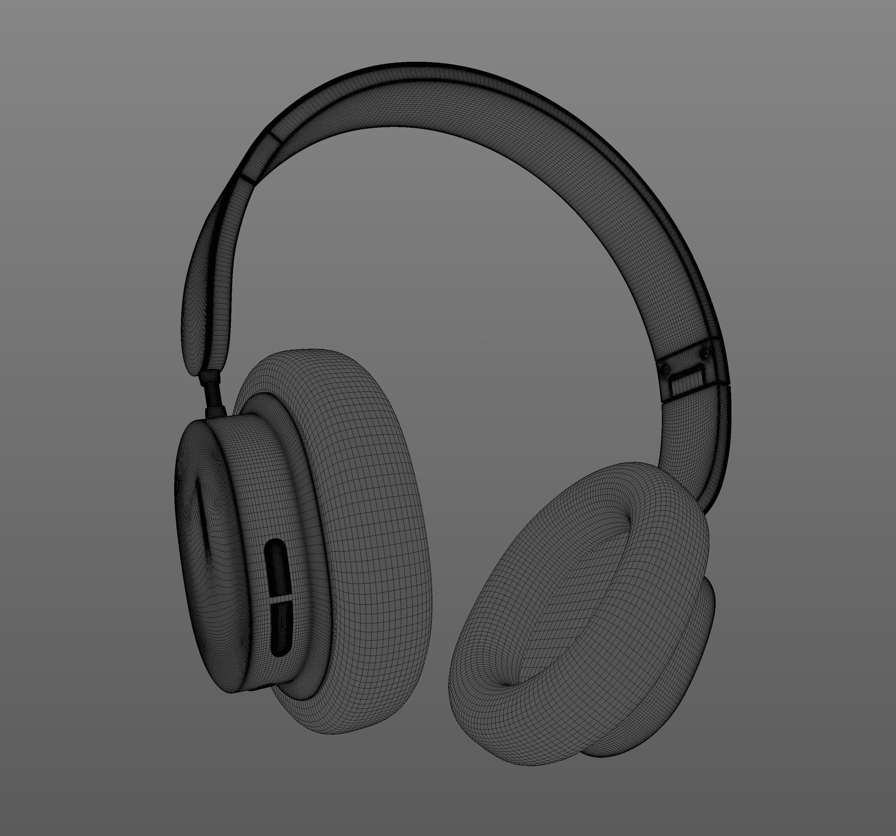 Wireless Headphones 3D model_7