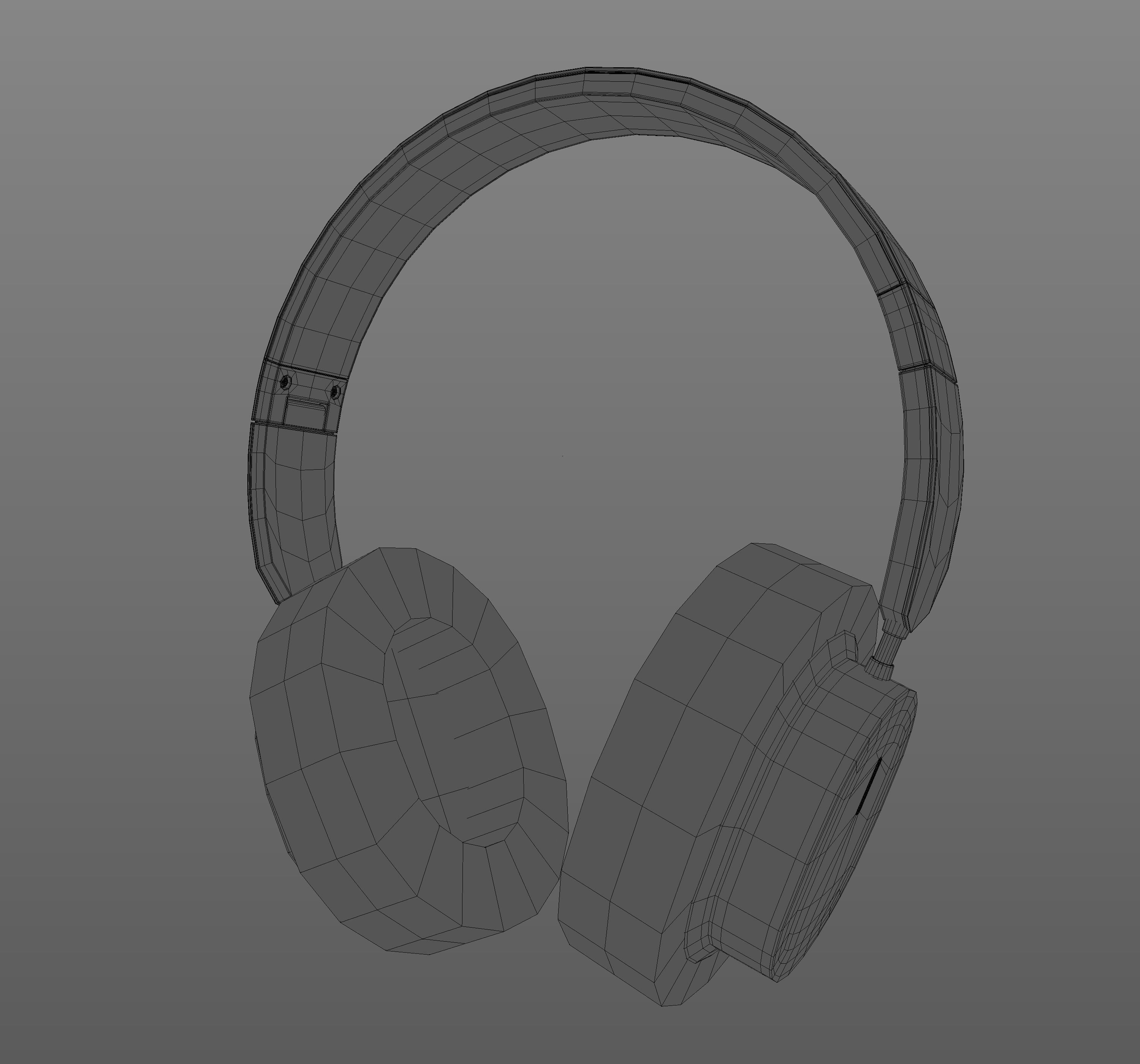 Wireless Headphones 3D model_9