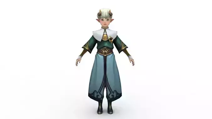 Demon child 3D model