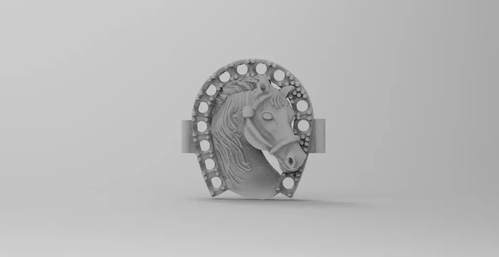 herraje caballo 3D print model