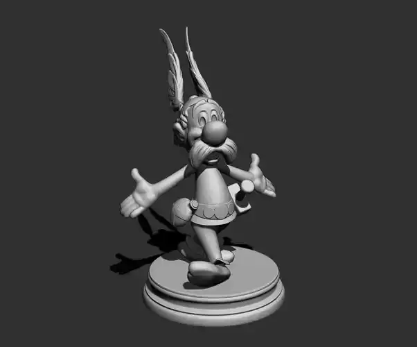 Asterix the Gaul 3D print model