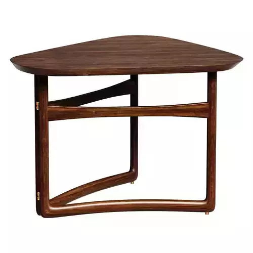 Drop Leaf HM5 Side Table - Walnut
