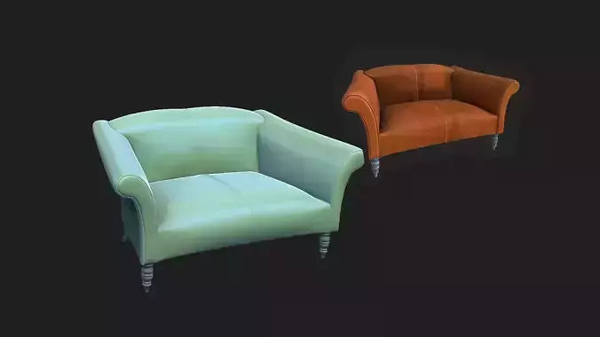sofa  stylized