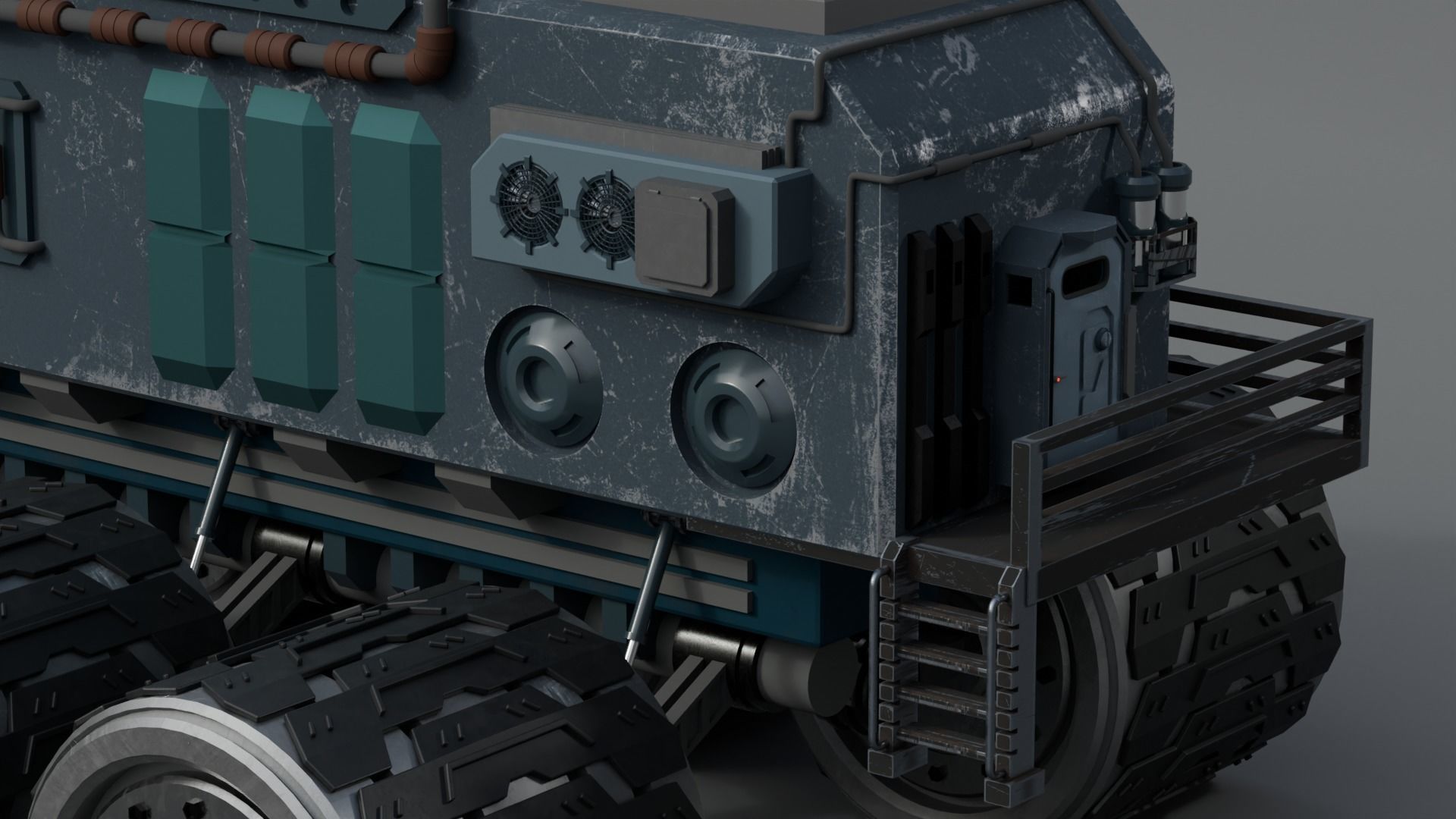 Explore ULT EX-6 Rover- 3D Vehicle 3D model_4