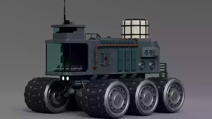 Explore ULT EX-6 Rover- 3D Vehicle