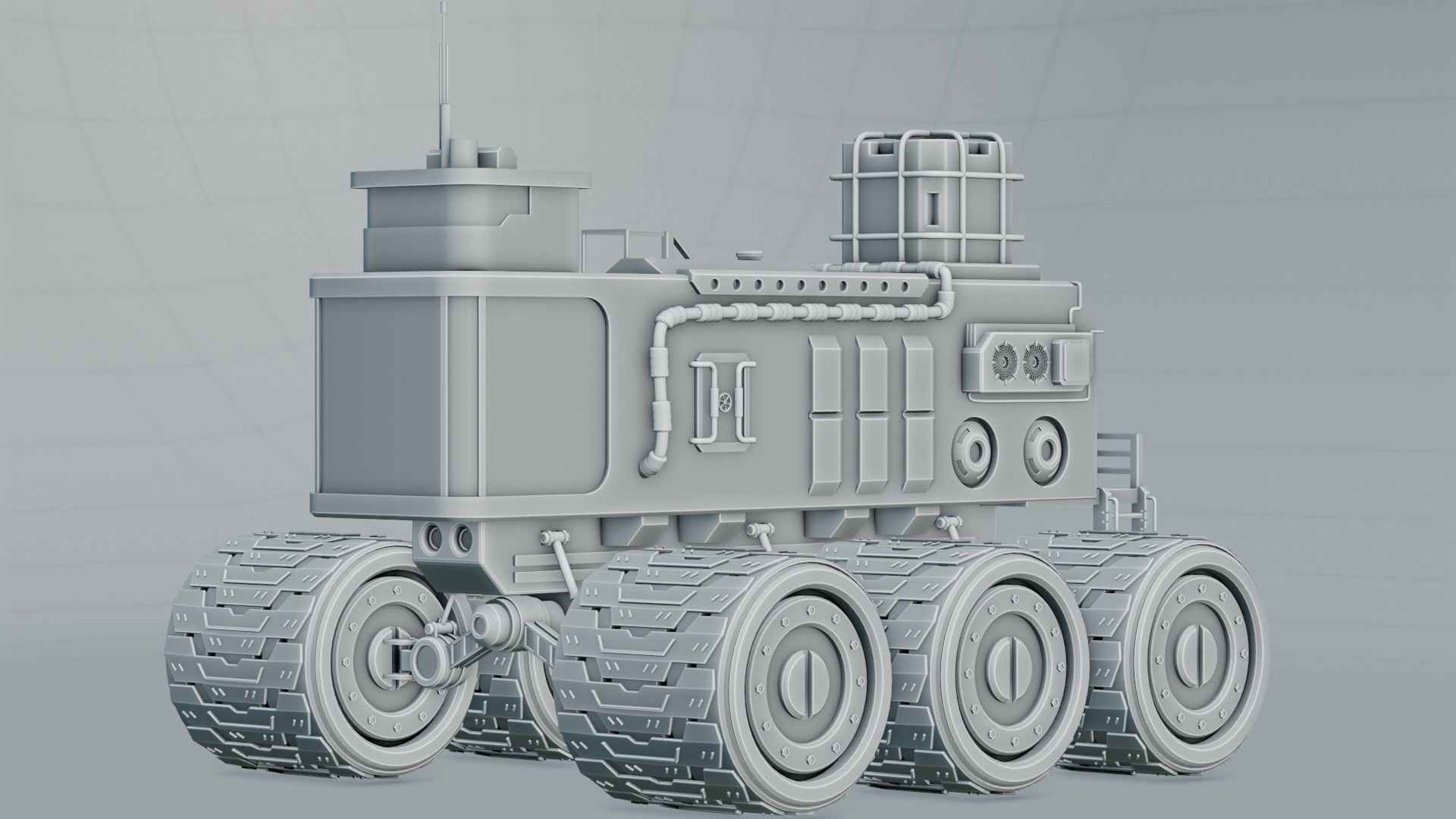 Explore ULT EX-6 Rover- 3D Vehicle 3D model_9